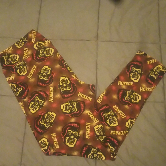 LuLaRoe Pants - Lularoe Halloween horror leggings